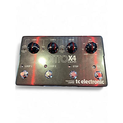 TC Electronic Used TC Electronic Ditto X4 Looper Pedal