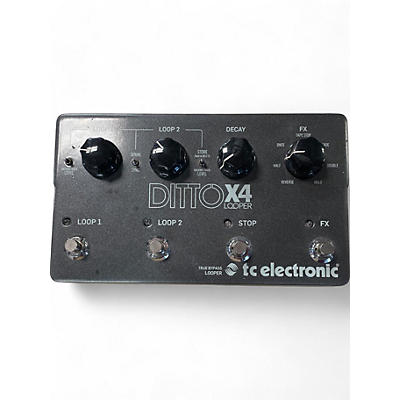 TC Electronic Used TC Electronic Ditto X4 Looper Pedal