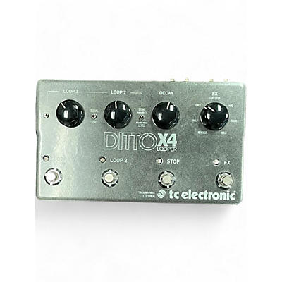 TC Electronic Used TC Electronic Ditto X4 Looper Pedal