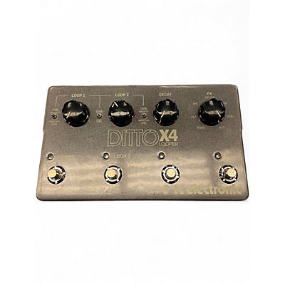Used TC Electronic Ditto X4 Looper Pedal