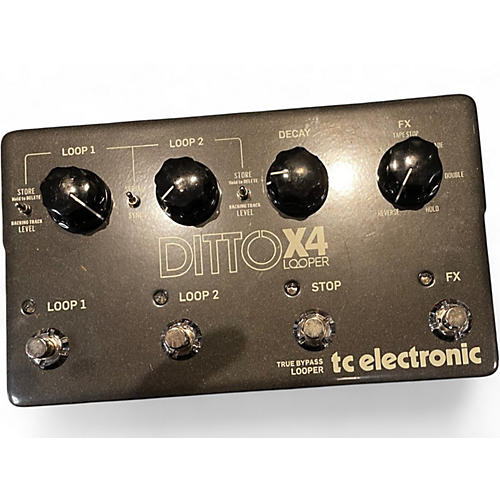 Used TC Electronic Ditto X4 Looper Pedal