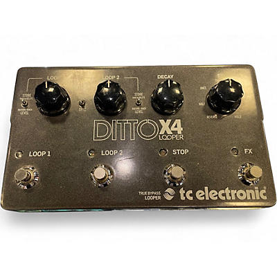 Used TC Electronic Ditto X4 Looper Pedal