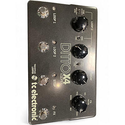 Used TC Electronic Ditto X4 Looper Pedal