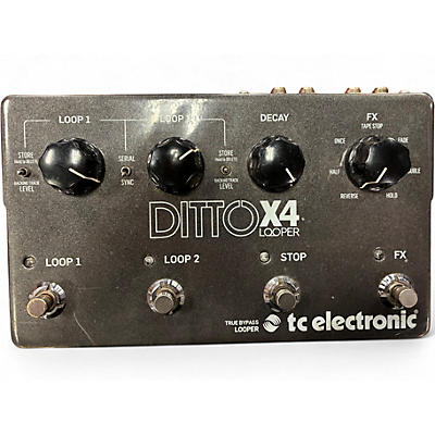 Used TC Electronic Ditto X4 Looper Pedal