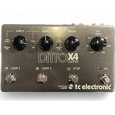 Used TC Electronic Ditto X4 Looper Pedal