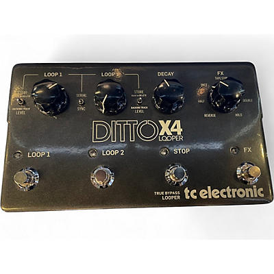 Used TC Electronic Ditto X4 Looper Pedal