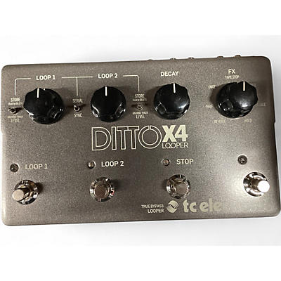Used TC Electronic Ditto X4 Looper Pedal