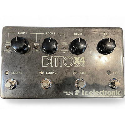 Used TC Electronic Ditto X4 Looper Pedal
