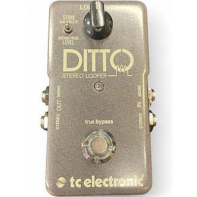 Used TC Electronic Ditto stereo looper Pedal