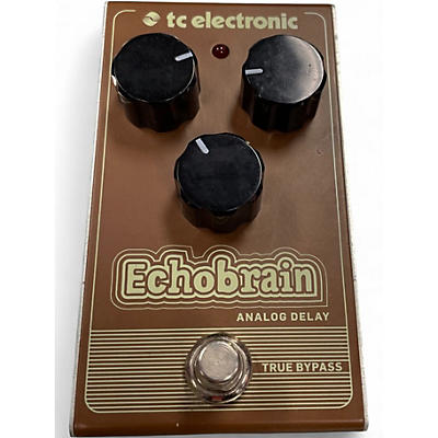 Used TC Electronic ECHOBRAIN ANALOG DELAY Effect Pedal