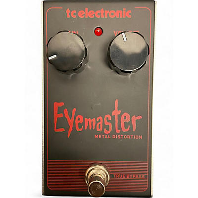 TC Electronic Used TC Electronic Eyemaster Metal Distortion Effect Pedal