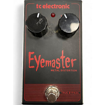 Used TC Electronic Eyemaster Metal Distortion Effect Pedal