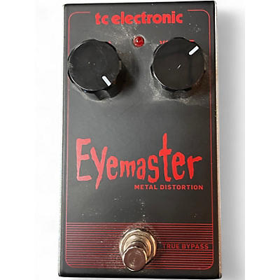 Used TC Electronic Eyemaster Metal Distortion Effect Pedal