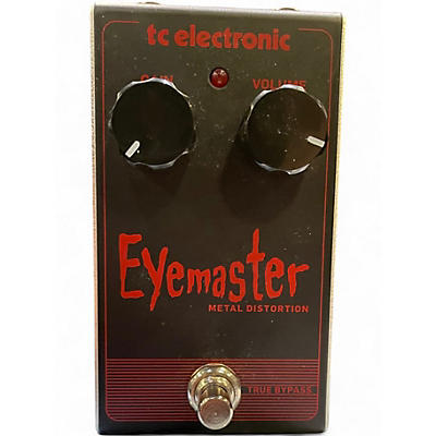 Used TC Electronic Eyemaster Metal Distortion Effect Pedal
