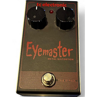Used TC Electronic Eyemaster Metal Distortion Effect Pedal