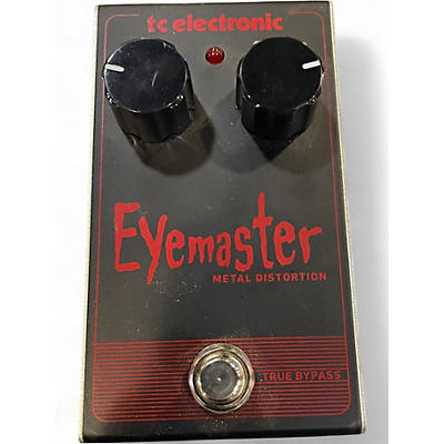 Used TC Electronic Eyemaster Metal Distortion Effect Pedal
