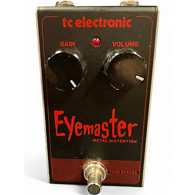 Used TC Electronic Eyemaster Metal Distortion Effect Pedal
