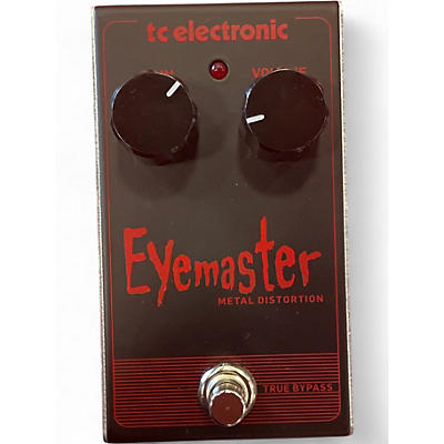 Used TC Electronic Eyemaster Metal Distortion Effect Pedal
