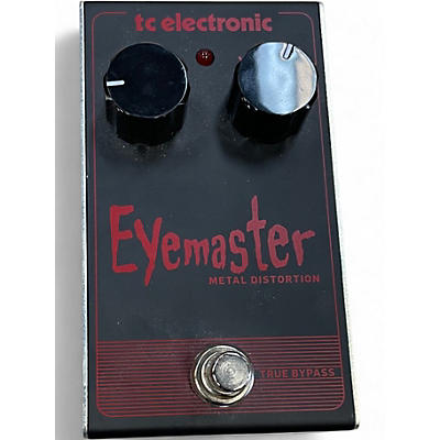 Used TC Electronic Eyemaster Metal Distortion Effect Pedal