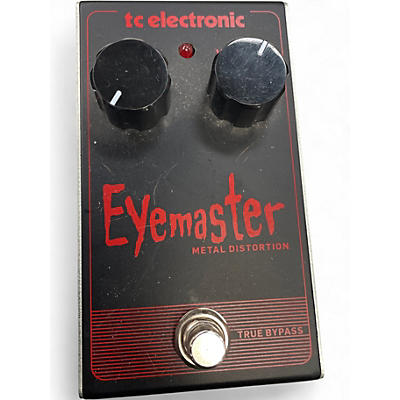 Used TC Electronic Eyemaster Metal Distortion Effect Pedal
