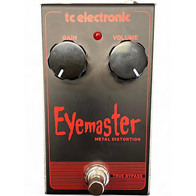 Used TC Electronic Eyemaster Metal Distortion Effect Pedal