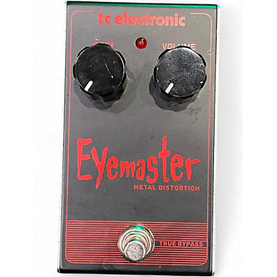 Used TC Electronic Eyemaster Metal Distortion Effect Pedal