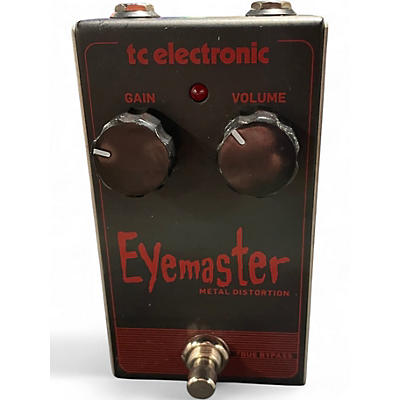 Used TC Electronic Eyemaster Metal Distortion Effect Pedal