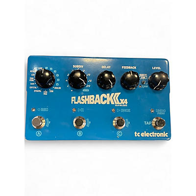 Used TC Electronic FLASHBACK 2 X4 DELAY AND LOOPER Effect Pedal