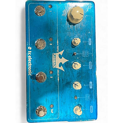 Used TC Electronic FLASHBACK TRIPLE DELAY Effect Pedal