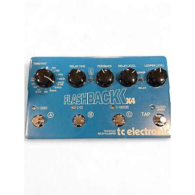 Used TC Electronic FLASHBACK X4 Effect Pedal