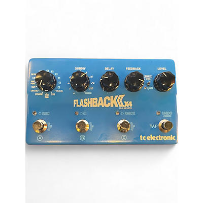 Used TC Electronic FLASHBACK X4 Pedal