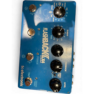 Used TC Electronic FLASHBACK X4 Pedal