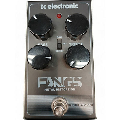 TC Electronic Used TC Electronic Fangs Metal Distortion Effect Pedal