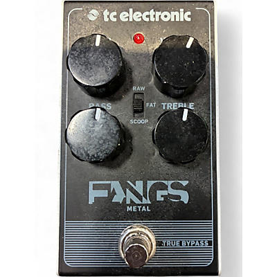 Used TC Electronic Fangs Metal Distortion Effect Pedal