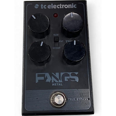 Used TC Electronic Fangs Metal Distortion Effect Pedal
