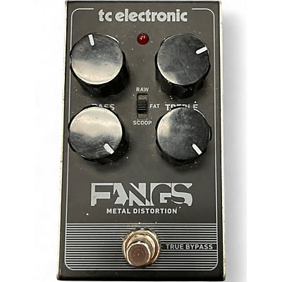 Used TC Electronic Fangs Metal Distortion Effect Pedal
