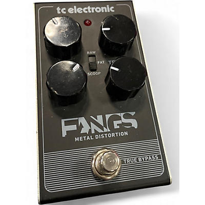 Used TC Electronic Fangs Metal Distortion Effect Pedal