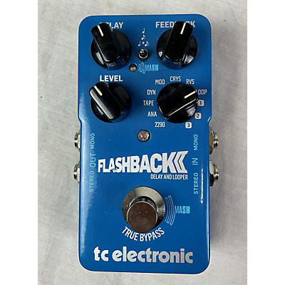 Used TC Electronic Flashback Delay And Looper Effect Pedal