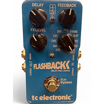 Used TC Electronic Flashback Delay And Looper Effect Pedal