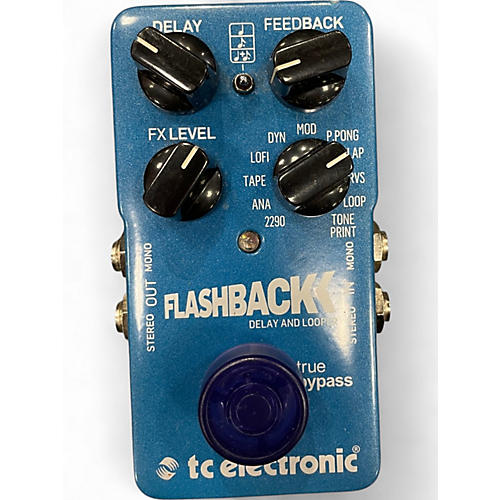 Used TC Electronic Flashback Delay And Looper Effect Pedal