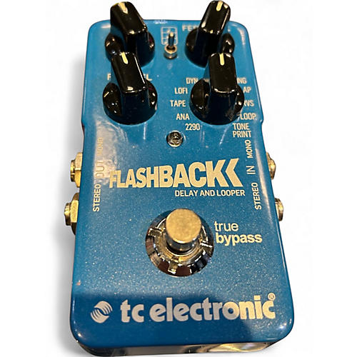 Used TC Electronic Flashback Delay And Looper Effect Pedal