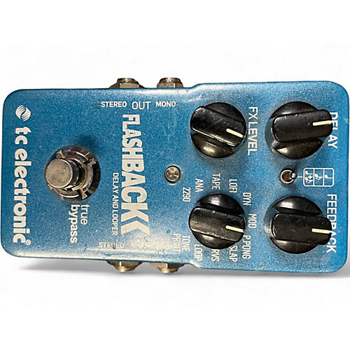 Used TC Electronic Flashback Delay And Looper Effect Pedal