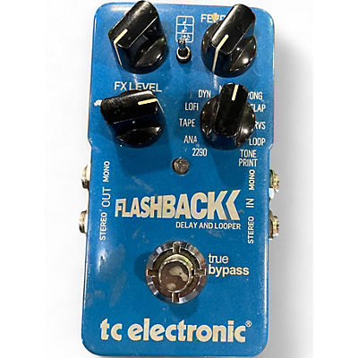Used TC Electronic Flashback Delay And Looper Effect Pedal