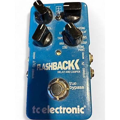 Used TC Electronic Flashback Delay And Looper Effect Pedal