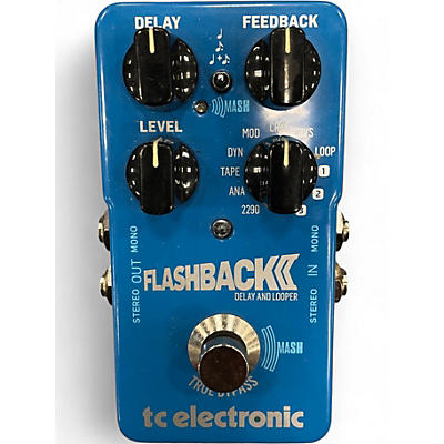 Used TC Electronic Flashback Delay And Looper Effect Pedal