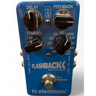 Used TC Electronic Flashback Delay And Looper Effect Pedal
