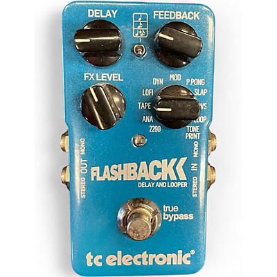 Used TC Electronic Flashback Delay And Looper Effect Pedal