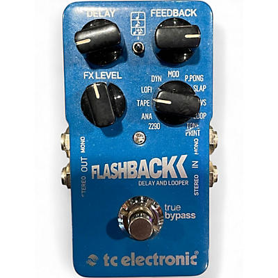 Used TC Electronic Flashback Delay And Looper Effect Pedal