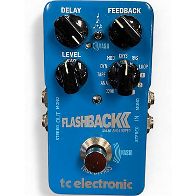Used TC Electronic Flashback Delay And Looper Effect Pedal