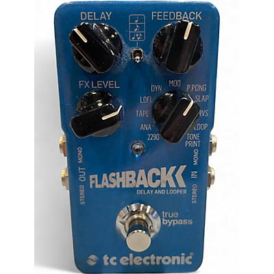 Used TC Electronic Flashback Delay And Looper Effect Pedal